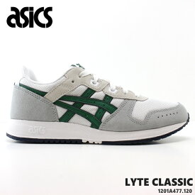 アシックス asics スニーカー ライトクラシックasics LYTE CLASSIC 1201A477-120 ホワイト/シャムロックグリーン