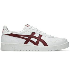 �A�V�b�N�X asics �X�j�[�J�[ �W���p�� Sasics JAPAN S 1203A615-109 WHITE/OXBLOOD