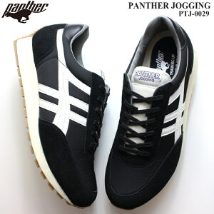 �p���T�[ �X�j�[�J�[PANTHER JOGGING PTJ-0029 �u���b�N/�z���C�g�p���T�[�W���M���O���{�� ��l�X�j�[�J�[ �������X�j�[�J�[