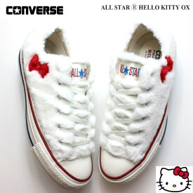 コンバース オールスター （R） ハローキティ OX ホワイトCONVERSE ALL STAR (R) HELLO KITTY OX31309460サンリオ コラボスニーカー