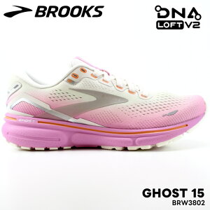 �u���b�N�X �����j���O�V���[�Y ���f�B�[�XBROOKS GHOST15 BRW3802 �O���[/�s���N�S�[�X�g15 �����j���O�V���[�Y�E�H�[�L���O �}���\�� �W���M���O �g���[�j���O ������ ����