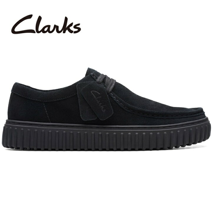 楽天市場】クラークス トーヒルロー ブラックスエードClarks Torhill 