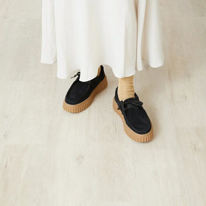 楽天市場】クラークス トーヒルビーブラックスエードClarks Torhill  