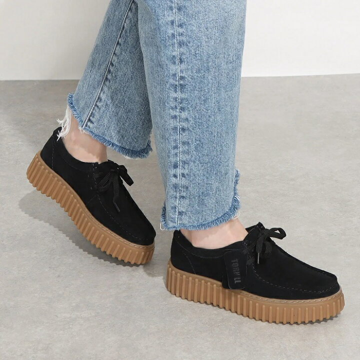 楽天市場】クラークス トーヒルビーブラックスエードClarks Torhill  