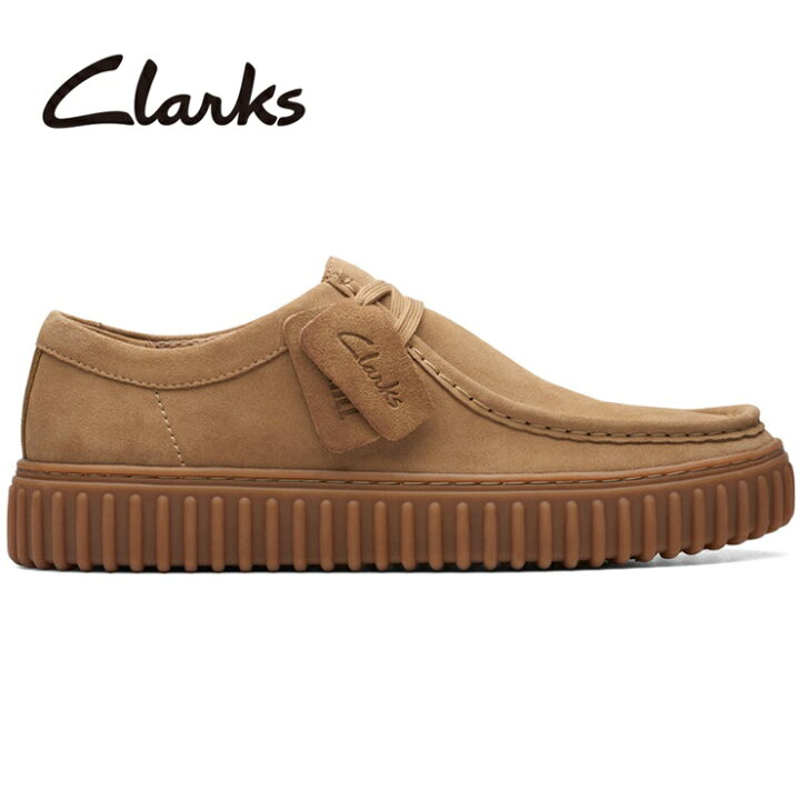 楽天市場】クラークス トーヒルロー ダークサンドスエードClarks 