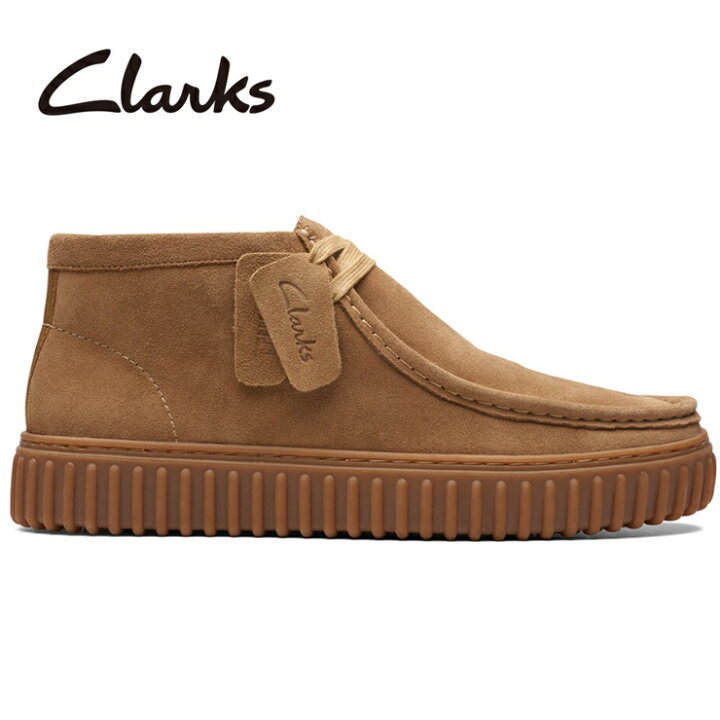 楽天市場】クラークス トーヒルハイ ダークサンドスエードClarks 