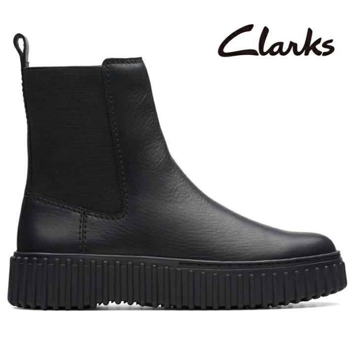 楽天市場】クラークス トーヒルメープル ブラックレザーClarks Torhill 
