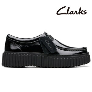 N[NX g[qr[ BLACK PATClarks Torhill Bee 26179111r[ fU[gu[c JV