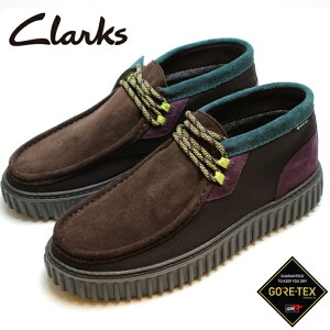 �N���[�N�X �g�[�q�� �n�C �S�A�e�b�N�X �u���E���R���rClarks Torhill Hi GTX 26327980�����Y �u�[�c �J�W���A�� �E�H�[�^�[�v���[�t �h�� ���� �X�G�[�h �n�C�J�b�g ���J�V�� ���� �`�����L�[�\�[