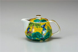 ポット急須 吉田屋 ティーポット 九谷焼 ( 陶器 茶器 茶道具 金婚式 銀婚式 結婚記念日 両親 妻 夫 ギフト お祝い プレゼント 贈り物 内祝 新築祝い 退職祝い 贈答におすすめ )