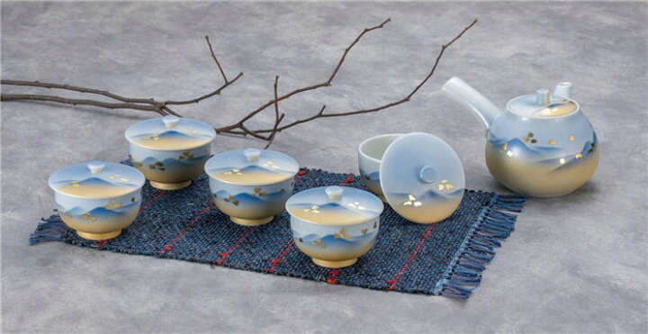 楽天市場 蓋付茶器 連山 九谷焼 日本制 急須 湯呑 セット おしゃれ プレゼント 茶碗 高級 かわいい 可愛い来客用 湯呑みセット 湯のみ 陶瓷器 食器 プレゼント ギフト マイギフト 楽天市場店
