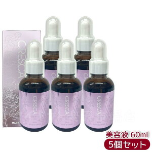 CRESCA �N���X�J �t�F�~�j���I�C�� 60ml �{�f�B&�f���P�[�g�]�[���p ���e�I�C�� �q�g���זE�z�� ���邨���ێ��E�ی� �I�[�K�j�b�N�A���} ���[�Y&�W���X�~���� ���{�� �����b�N�X ���K�i ������