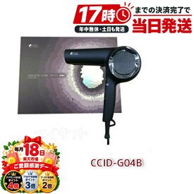 【正規品1年保証付】ホリスティックキュア ドライヤー 大風量 Rp. CCID-G04B HOLISTIC cures マイナスイオン 速乾 遠赤外線 テラヘルツ 育成光線