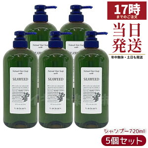 �y5�Z�b�g�z���x�� Natural �i�`������ �w�A �\�[�v �E�B�Y SW 720ml �V�����v�[