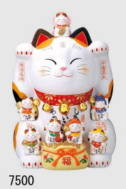 楽天市場 七福神 猫 素材 インテリア 陶器 磁器 の通販