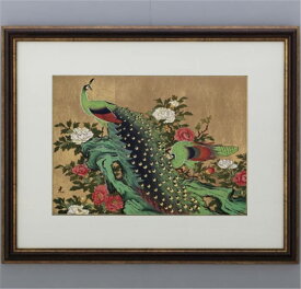 楽天市場 孔雀 絵画の通販