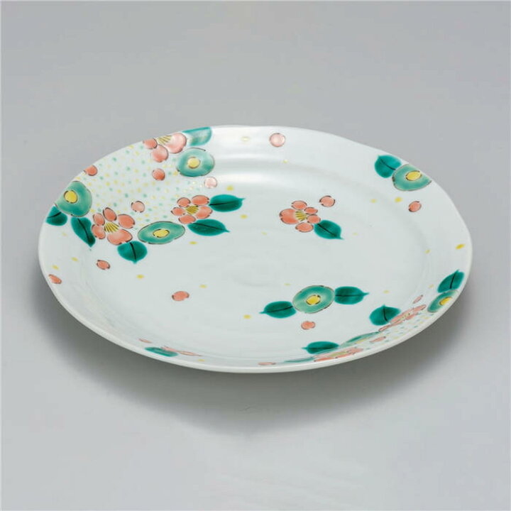 楽天市場 九谷焼 8号盛皿 花園 パスタ皿 お皿 おしゃれ カレー皿 深皿 ボウル 煮物鉢 盛皿 主菜皿 パスタボウル 中鉢 中皿 プレート 皿 お皿 カフェ風 シック モダン 青い食器 カフェ食器 和カフェ 和食器 国産 和モダン 食器 プレゼント 贈り物