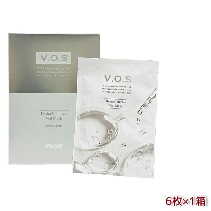 楽天市場】SPICARE スピケア V.O.S バイアルマスク 30ml×6枚 シート 