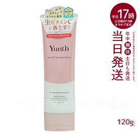 Yunth ユンス 生VCクレンジングクリーム 120g (クレンジング/メイク落とし/コスメ/スキンケア/毛穴/化粧品/美容)