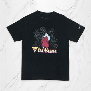 Ò 鍳 T-SHIRTS INUYASHA×HYPLAND BLACK Aj LN^[vgTVc yVintagez