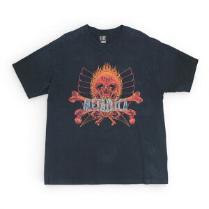 �Ò� 90s GIANT METALLICA PUSHEAD YING YANG REBEL SKULL FITS T-shirt Black ���^���J �p�X�w�b�h �o���hT�V���c t004vt022