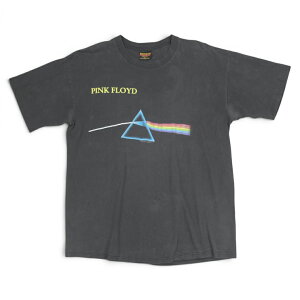 �Ò� 90s USA�� BROCKUM Pink Floyd Dark Side Of The Moon T-shirt Black �s���N�t���C�h �o���hT�V���c t004vt097