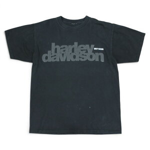 �Ò� 00s Harley Davidson T-shirt Black �n�[���[�_�r�b�h�\�� ���� T�V���c t005hd082