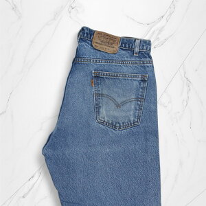 �Ò� 90s USA�� ���[�o�C�X LEVI'S W38×L32 505 Denim Jeans Blue �f�j�� �W�[���Y �yVintage�z