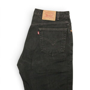 �Ò� 00s USA�� ���[�o�C�X LEVI'S W36×L32 505 Denim Jeans Black �f�j�� �W�[���Y tlv040