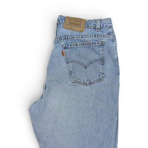 �Ò� 90s USA�� ���[�o�C�X LEVI'S 16W M 950 Denim Jeans Blue �f�j�� �W�[���Y tlv037