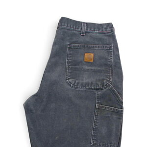 �Ò� MEXICO�� Carhartt W36×L30 B11 Duck Work Pants MDT �J�[�n�[�g �_�b�N ���[�N�p���c tch659