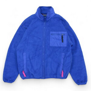 Ò 80s USA p^SjA Patagonia Synchilla Fleece Jacket Blue V` tWbv t[X yVintagez