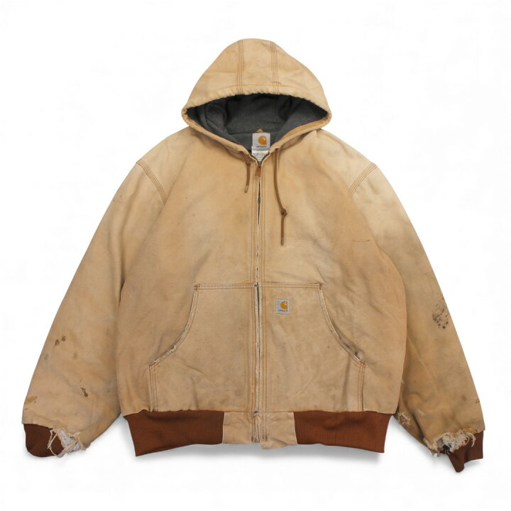 楽天市場】古着 00s USA製 カーハート Carhartt Active Jacket J158 