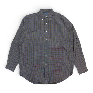 �Ò� �|�� �����t���[���� Polo Ralph Lauren BLAKE Dark Green Check �{�^���_�E�� �����V���c trl197