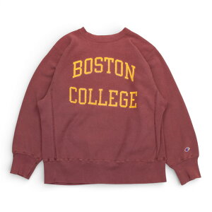 �Ò� 80s USA�� �`�����s�I�� Champion Reverse Weave Warmup Crew Neck Wine Red ���o�[�X�E�B�[�u ���[���A�b�v �g���R�^�O �N���[�l�b�N tcp113