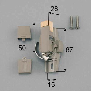 トステム(LIXIL) サッシ錠(クレセント)左側用 L-01L-BZLW 【CP】