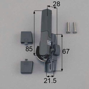 トステム(LIXIL) サッシ錠(クレセント)左側用 A-03L-BZLW 【CP】