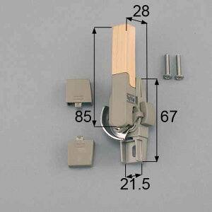 トステム(LIXIL) サッシ錠(クレセント)左側用 L-03L-BZLW 【CP】