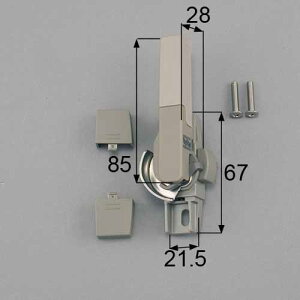 トステム(LIXIL) サッシ錠(クレセント)左側用 W-03L-BZLW 【CP】