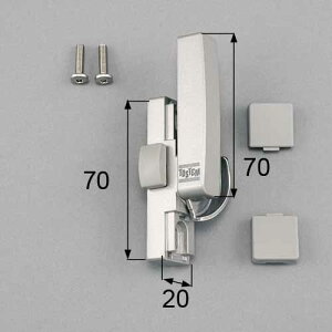 トステム(LIXIL) サッシ錠(クレセント)右側用 AAAZC10R【CP】