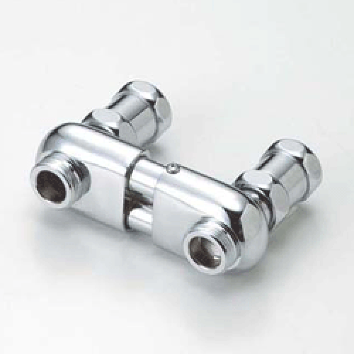 楽天市場】KVK 逆配管ソケット（KF770タイプ）取付ピッチ87mm〜102mm