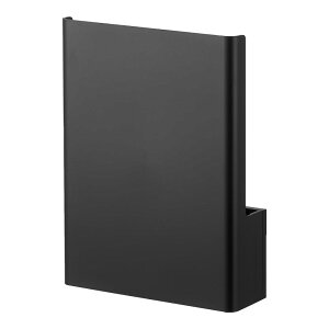 山崎実業 ウォール隠せるルーター収納 タワー Sサイズ 石こうボード壁対応 tower ホワイト ブラック 10074 10075 壁掛け 隠せるルーター収納 S 石こうボード壁 隠せる ルーター収納 壁面収納 壁 ya