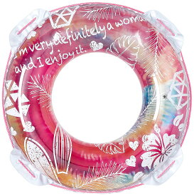 【メール便対応】イガラシ（IGARASHI）カラフルキュートウキワ80cm　RLB-480V うきわ 浮輪 水遊び プール 夏 海 浮き輪 浮輪の内周約105〜110センチの浮輪