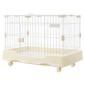 【本日限定★全品3％クーポン!】ペットケージ 猫ケージ ウサギ ケージ 小型 ハムスターケージ 小動物ケージ キャスター付き 天井扉 飼育ケージ ルームケージ 小動物用 ウサギケージ 室内飼い スチール製 引き出しトイレ付