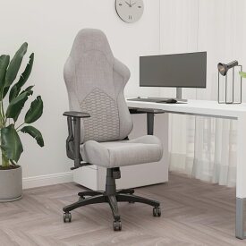 ファブリック ゲーミングチェア オフィスチェア ゲーム用チェア デスクチェア リクライニングラ ヘッドレストランバーサポート付き おしゃれ パソコンチェアー 回転チェア 椅子 プロゲーマー向け 椅子