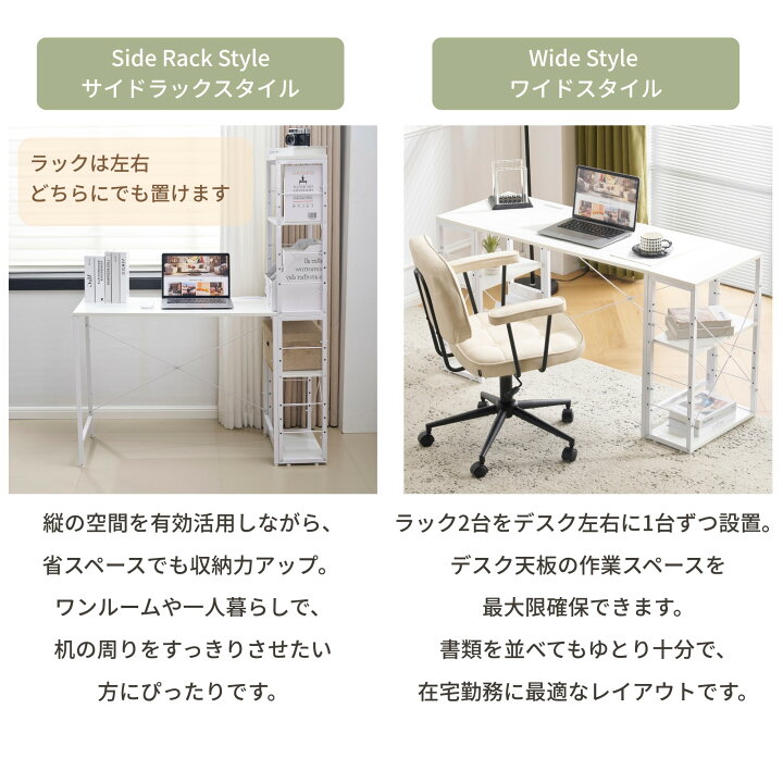 楽天市場】【マラソン限定お得クーポン】4in1 パソコンデスク 一体分割 