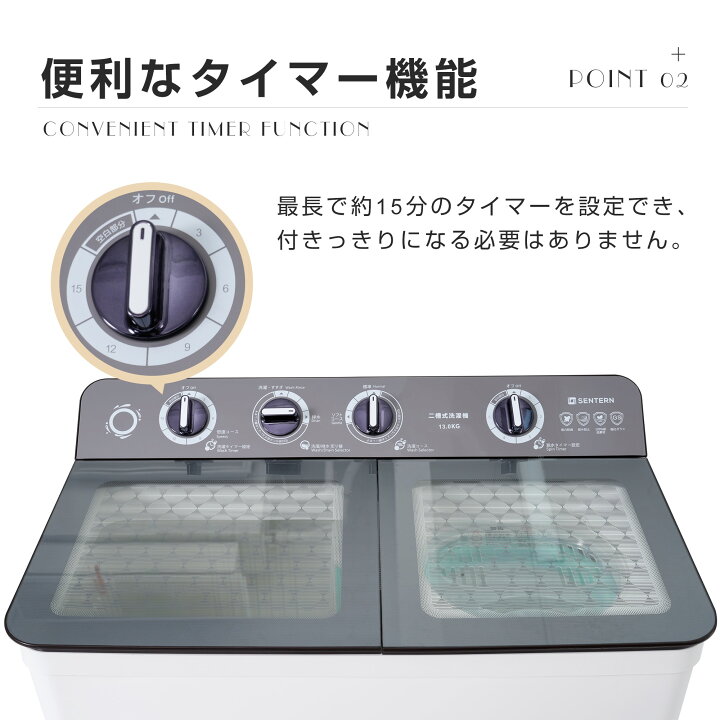 楽天市場】【先着50名様5%OFFクーポン】【二槽式】洗濯機 洗濯容量7kg 