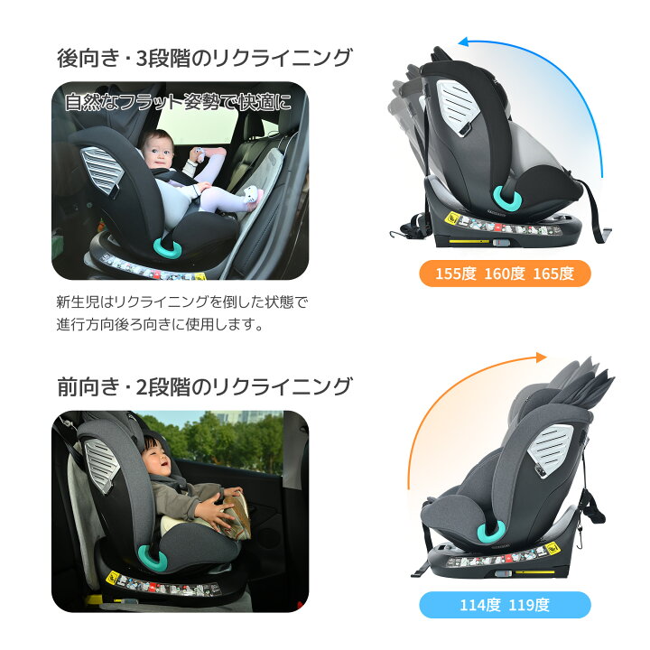 楽天市場】【5の日限定☆全品6%クーポン!】チャイルドシート 新生児 