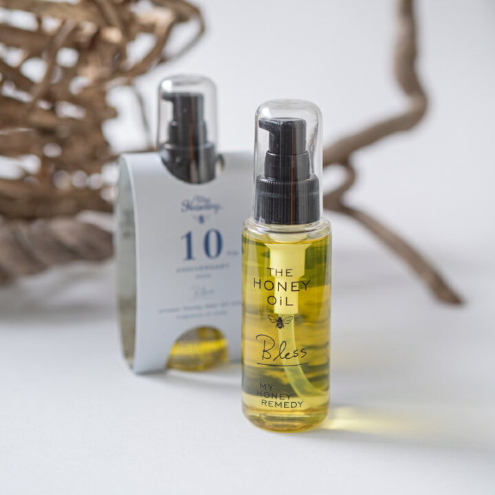 楽天市場】MYHONEY Hオイル ブレス 80ml ハニーオイル ヘアオイル 