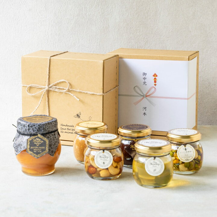 超特価 Myhoney マイハニー ギフト 3個詰め合わせ ナッツの蜂蜜漬け 0g 選べる蜂蜜ギフトセット Mサイズ 父の日 お中元 プレゼント はちみつ おしゃれ かわいい インスタ映え おもたせ 手土産 プチギフト カジュアルギフト お返し 内祝い Qdtek Vn